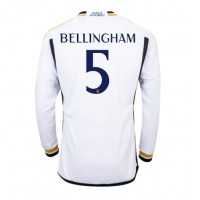 Real Madrid Jude Bellingham #5 Hjemmebanetrøje 2023-24 Langærmet